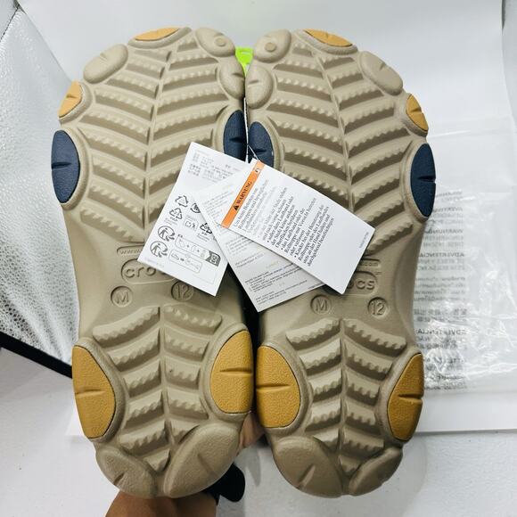 Crocs Classic All Terrain Clog Khaki Tan Outdoor Water Shoes | Men’s Size 12 US main image 6